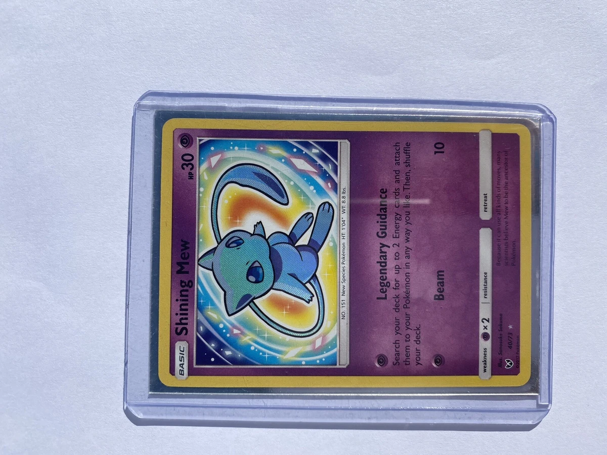 Check the actual price of your Shining Mew 40/73 Pokemon card