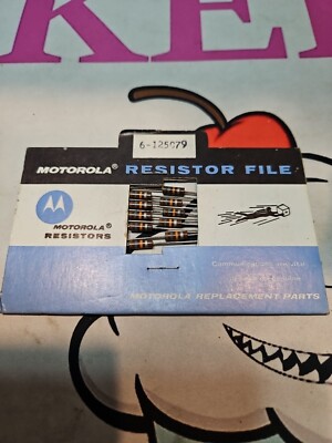 Motorola 6-125C79 Resistor File 10 In Package | eBay