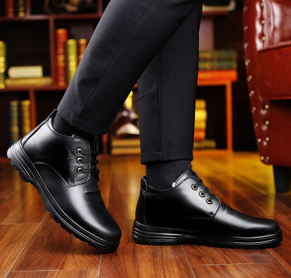 Men's formal cheap snow boots