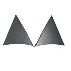 Front Door Upper Trim Panel Left & Right For Chevrolet GMC 25857289 & 25857294