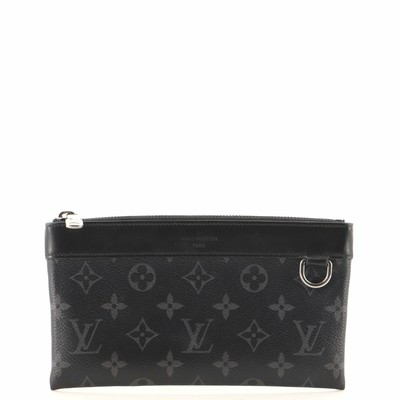 Louis Vuitton Discovery Pochette Monogram Eclipse Canvas PM | eBay