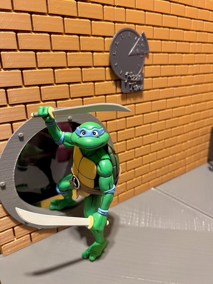 Juego de guarida de tortugas ninja mutantes adolescentes Neca Tmnt *leer Foto 3 de 4