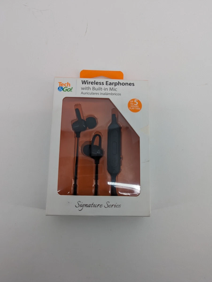 Tech go Signature series wireless earphones built in mic