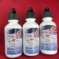 12 Pk Premium Refill Ink for Stamp Pads