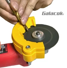 2pcs 6-in-1 Drill Bit Sharpener: Multi-Spec Grinding Tool for Polishing & Repair