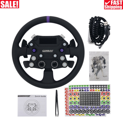 CONSPIT 310 APEX Sim Racing Wheel Steering Wheel Force Feedback and 2.99'' LCD