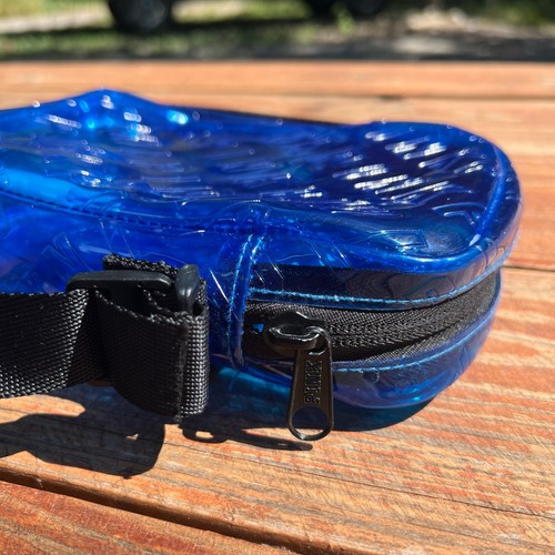 PINK Victoria’s Secret Umhängetasche blau transparent durchsichtig Logo Body Bag - Bild 18 von 19