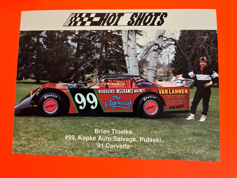 1991 Brian Thielke #99 Kopke Auto Salvage Dirt Late Model