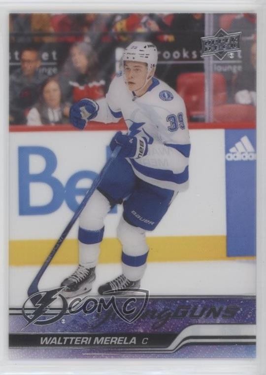 2023 Upper Deck Series 2 Young Guns Clear Cut Waltteri Merela #454 Rookie RC 2vh