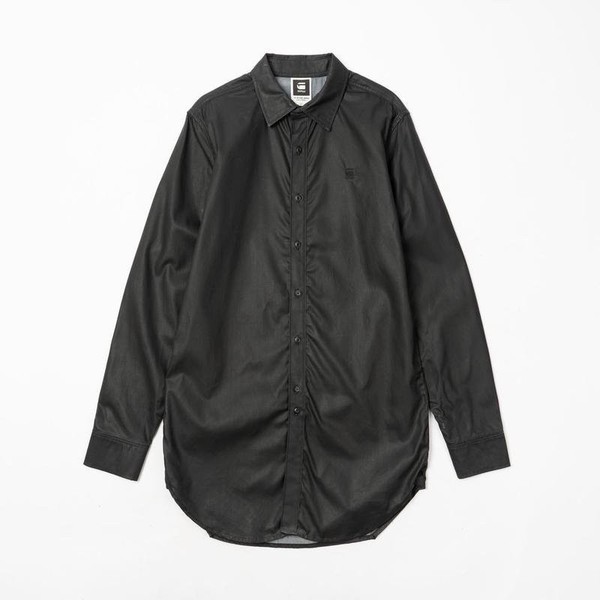Men G-Star Raw Shirt Black Lyocell 38 / M / 46