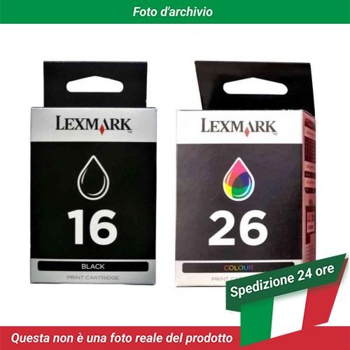 Lexmark 16 - 26 Ink Black - Tri-Color | eBay