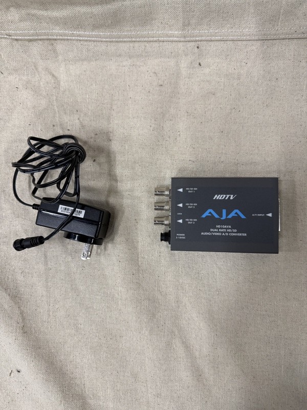 AJA HD10AVA Dual Rate HD/SD and Audio/Video A/D Converter
