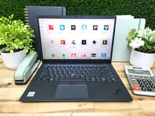 Lenovo ThinkPad X1 Carbon Gen 8 14" Touch i7-10610U 16GB 256GB SSD Win 11 Pro 