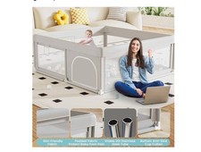 Baby Playpen 50X50 Inch, Play Pens for Babies and Toddlers Baby Fence Play Yards