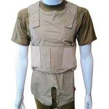 Sand Safariland Low-Vis Armor Vest – Used Serviceable *mocinc.1982*