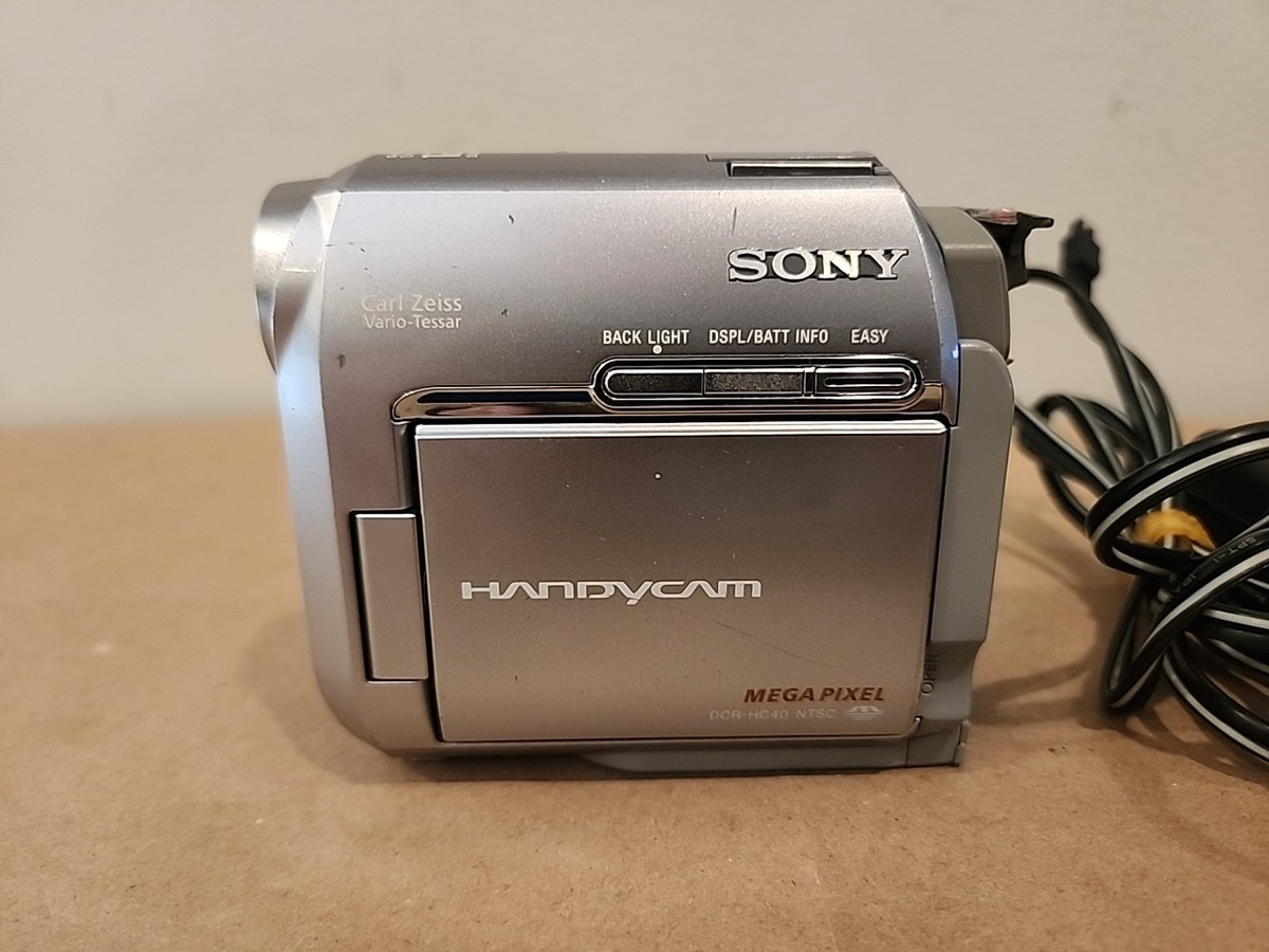 Sony Handycam DCR-HC40 Mini DV Camcorder For Parts Or Repair | eBay