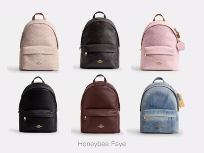 NWT Coach Taylor Small Backpack In Signature Canvas CDW76/CDW78/CEF46/CEF27