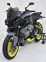 Ermax Sport Windschutzscheibe FüR Yamaha MT10 2016-2021 Schwarz Klar -0302132