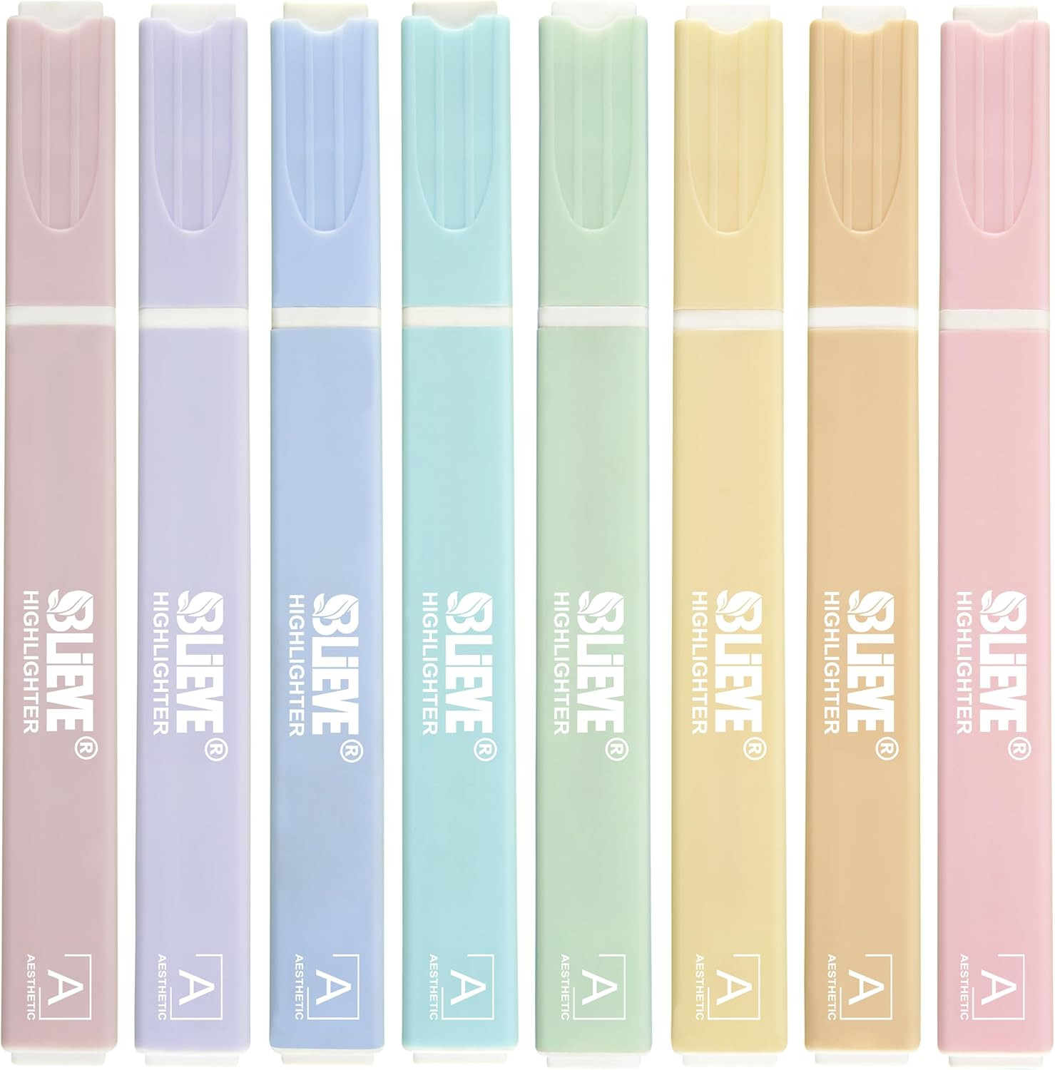 S No Bleed Through Assorted Colors, Cute Highlighter For