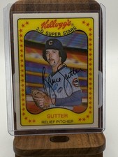 1981 Kellogg's 3-D Super Stars #56 Bruce Sutter
