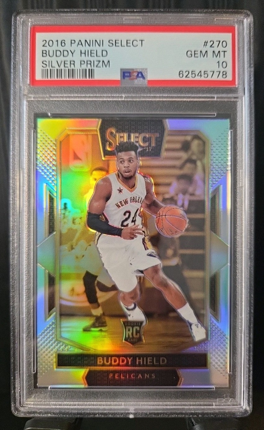 Buddy Hield 2016-17 Panini Select Courtside #270 Rookie Silver Prizm - PSA 10