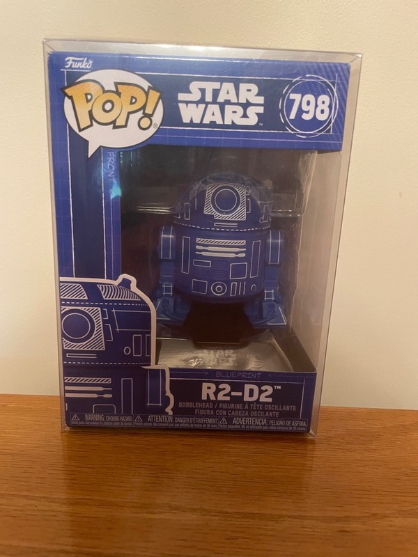 Funko Pop! Star Wars: R2-D2 -Blueprint - Vinyl Figure #798