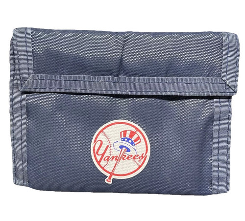 Vintage Soft Blue New York Yankees PayDay Peanuts Bar Candy PROMO Wallet