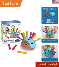 Spike The Fine Motor Hedgehog - Educational Montessori Toy for Toddler Skill ...