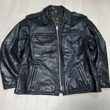 60s Schott Bros Perfecto Polisman Jacket Leather size 44