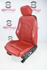 Front Left Driver Side Electric Leather Seat Asy Red Oem Bmw 240 435 15-20 Coupe