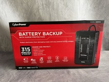 CyberPower SX650U 8-Outlet 650VA PC Battery Backup - Black