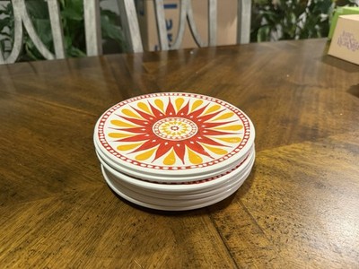Bed Bath & Beyond Gypsy Grapefruit Melamine Appetizer Plates (Set of 8)