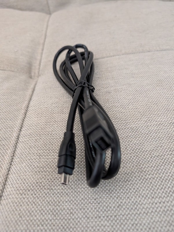 Firewire 800 (9-pin male) to Firewire 400 (4-pin male) Cable - 6ft