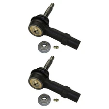 Moog 2pc Front Outer Steering Tie Rod End Kit For Police Inspector Utility