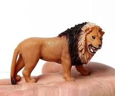 Lion Wildlife Animal Figure Toy PVC Doll Small Figurine Birthday Gifts