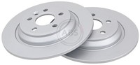2X Bremsscheibe Beschichtet A.B.S. 17908 FüR S80 S60 XC70 V70 Volvo 157 V60 155