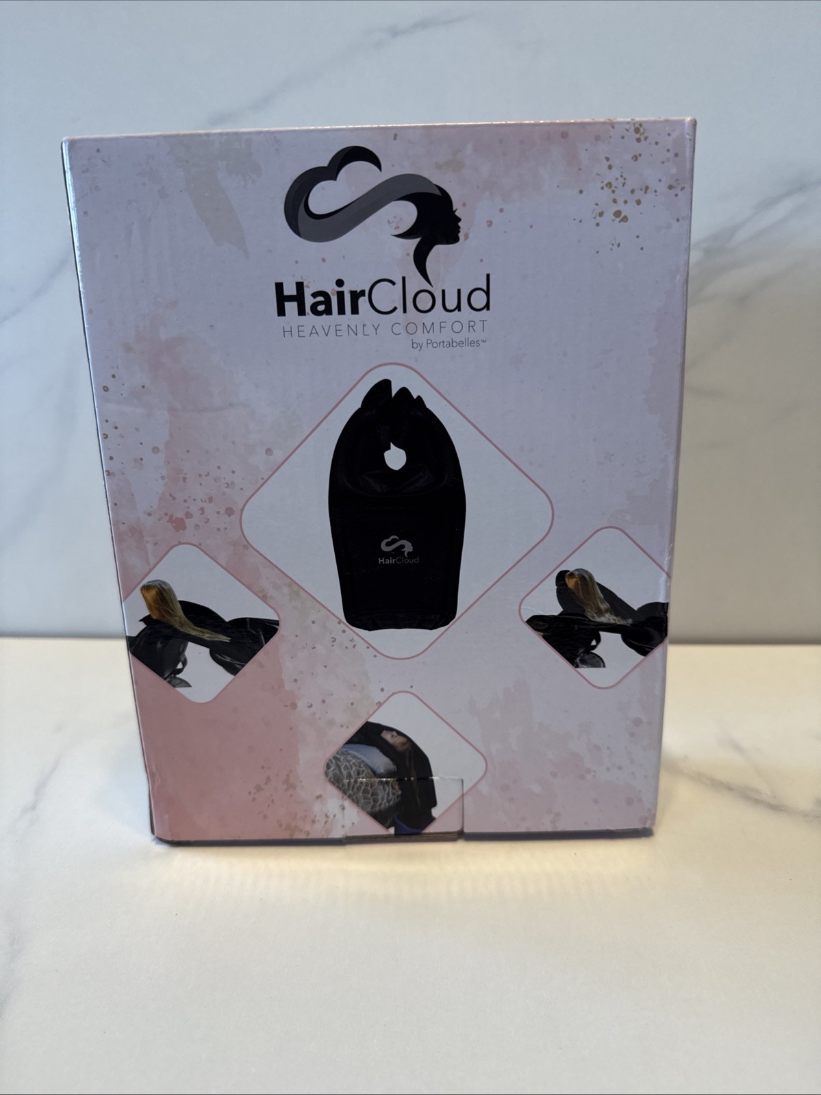 Inflatable Shampoo Funnel Cape for Washing Hair in Any Chair