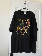 Incubus Morning View Tour 2002 Black Band Graphic T-Shirt Men's XL