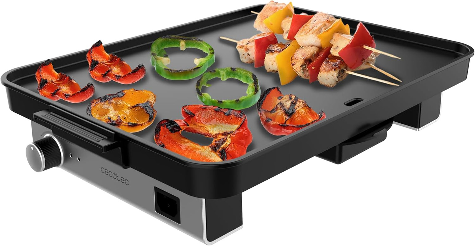 Piastra Elettrica Magnet 1800W: Alluminio Antiaderente Alta Qualità