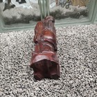 10 inch  Shou Lao Shou Xing Hand Carved Wood Statue Asian Chinese God  nice wood — photo 6