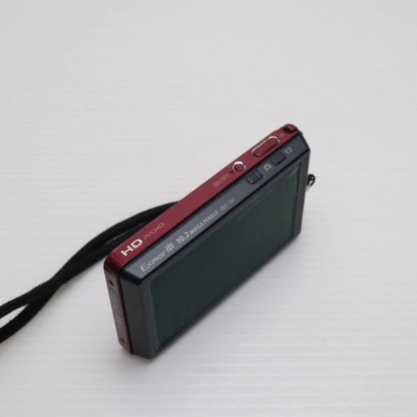 Sony Cyber-shot DSC-TX7 Digital Camera 10.2MP Red Tested Working