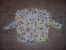 HB Hudson Sleep Sack Baby 3-9 months lemons Wearable Blanket Zip Up
