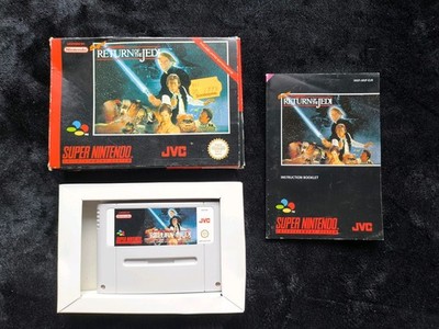 Super Star Wars Return of the Jedi (Super Nintendo SNES) mit OVP und Anleitung