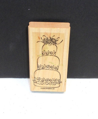 Wedding Cake Stampin' Up Rubber Stamp Crafts 