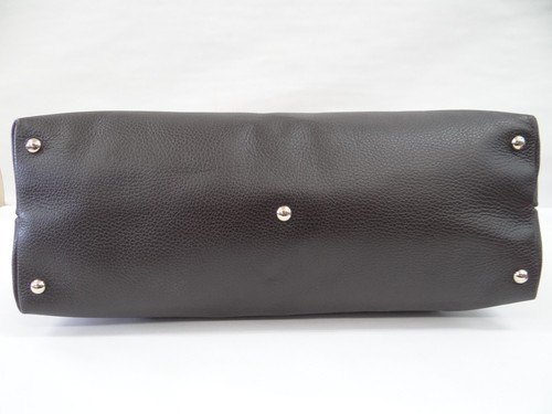 GUCCI Tote Hand Bag 327793 GG Coated Canvas Beige Brown Italy 69220124100 2 - Picture 7 of 19