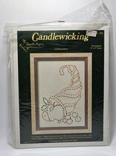 NIP Candlewicking By Needle Magic Cornucopia 322 Hand Embroidery Kit Fruit