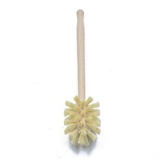 Toilet Brush, Wood Toilet Brush Made of Beechwood, Strong Jute Bristles6958