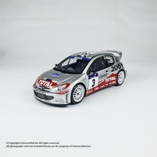 Ottomobile Peugeot 206 Wrc Team Peugeot Total N 3 Winner Rally Tour De Corse 2002 Gilles Panizzi Herve Panizzi 1:18 OT1085