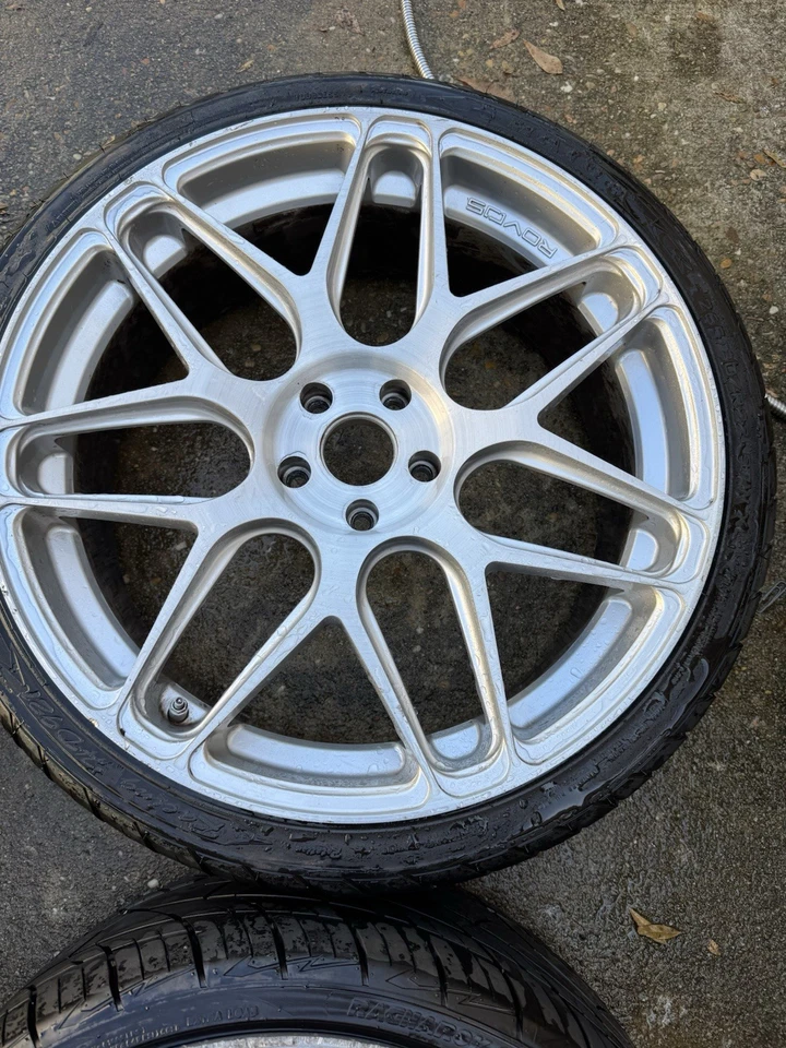 22in Rovos Wheels and tires (off set ) - Image 4 of 4