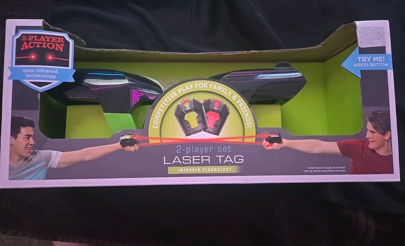 Lux 2 Player Lazer Tag by Shift 3 In BOX Gun Game Laser Tag